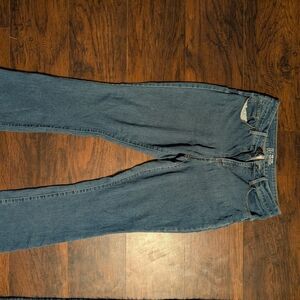 No Boundaries Women's Straight Leg Blue Jeans